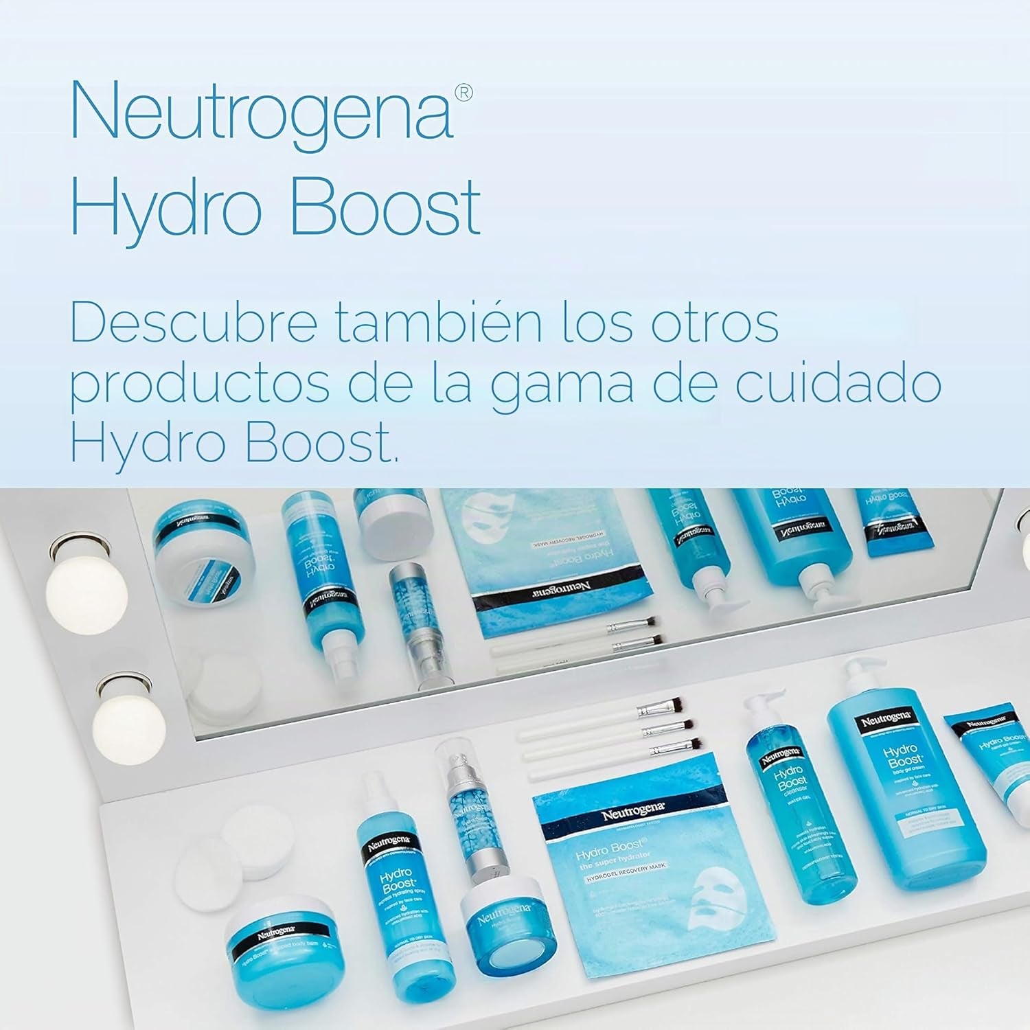 Neutrogena Hydro Boost Aqua Gel Limpiador Facial Suave Con Ácido Hialurónico Y Glicerina Para Todos Los Tipos De Piel, 200 Ml