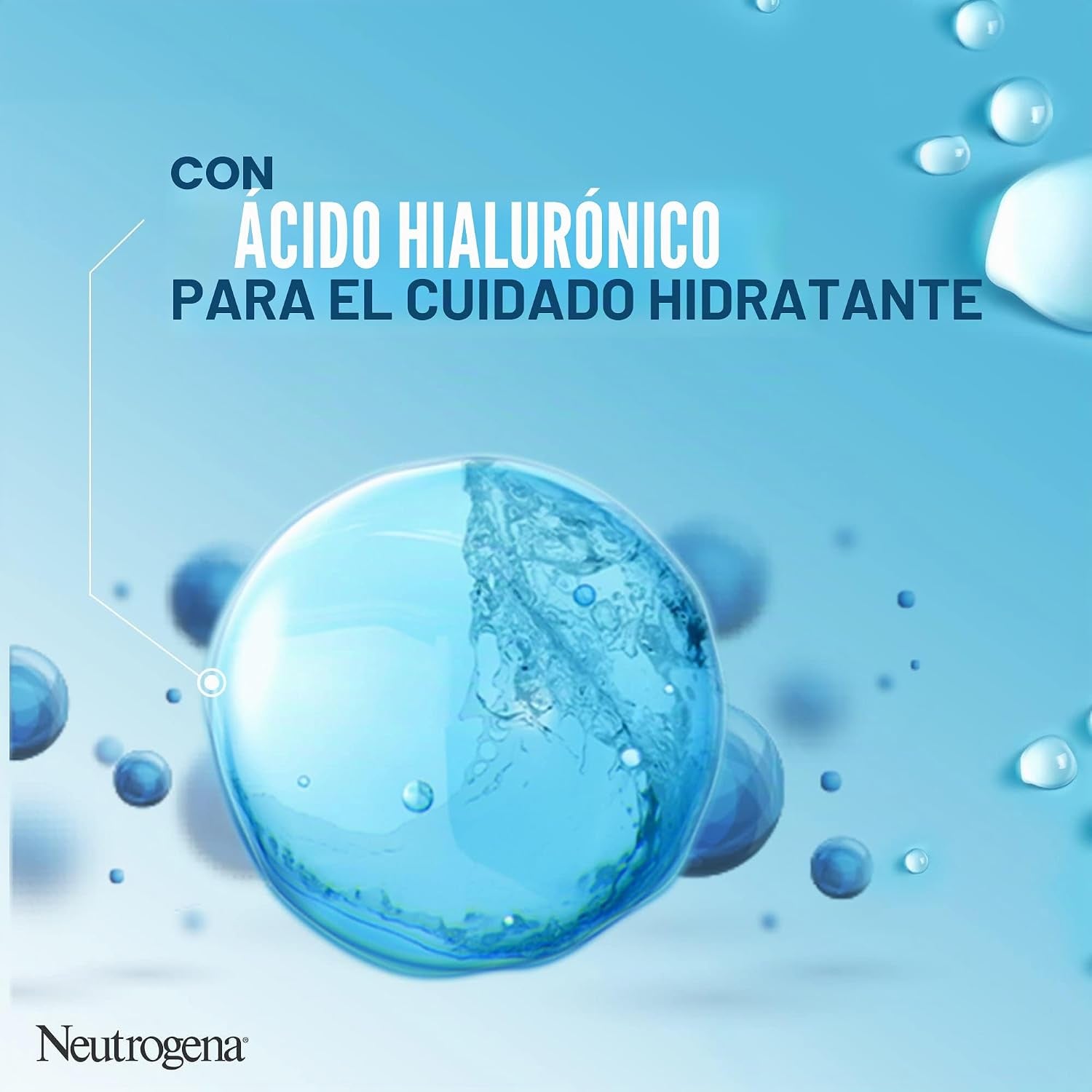 Neutrogena Hydro Boost Aqua Gel Limpiador Facial Suave Con Ácido Hialurónico Y Glicerina Para Todos Los Tipos De Piel, 200 Ml
